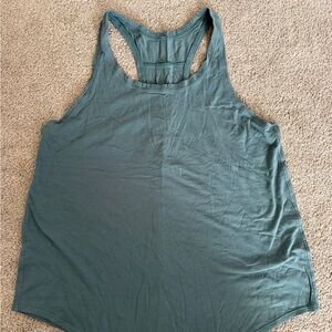 lululemon teal green Racerback Tank Top